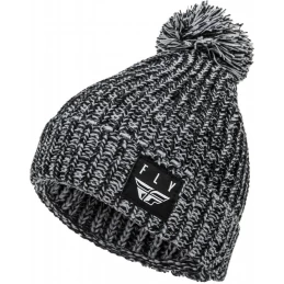 Marque Bonnet Fly® Pom - Noir/Blanc 3 Marque Bonnet Fly® Pom - Noir/Blanc
