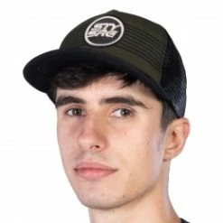 Marque Casquette Stay Strong Icon Stripe Snapback Black/Green -Vélos électriques Soldes casquette stay strong icon stripe snapback black green 2