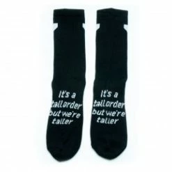 Marque Chaussettes Tall Order® "It's A Tall Order" - Noir -Vélos électriques Soldes chaussettes tall order it s a tall order black 2