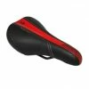 Marque Selle Vélo Enfant DDK® Mission - Noir/Rouge 1 Marque Selle Vélo Enfant DDK® Mission - Noir/Rouge -Vélos électriques Soldes selle ddk enfant mission noir deco rouge argent 240x160mm rail acier noir