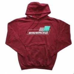 Marque Sweat Stay Strong For Life Burgundy