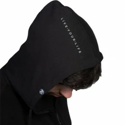 Marque Sweat Staystrong Cut Stripe 1/4 Zip Black/Grey 5 Marque Sweat Staystrong Cut Stripe 1/4 Zip Black/Grey – Image 3