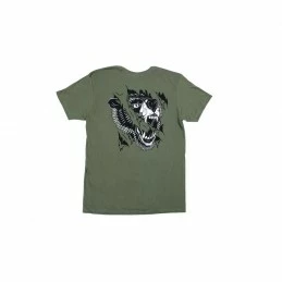 Marque T-Shirt Odyssey Ripped Monogram Olive 4 Marque T-Shirt Odyssey Ripped Monogram Olive – Image 2