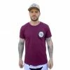 Marque T-Shirt Pride Cool Patch Burgundy