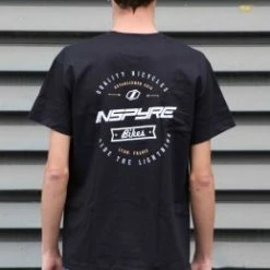 Marque T-shirt Homme Inspyre® Ride The Lightning - Noir -Vélos électriques Soldes tshirt inspyre ride the lightning black 1