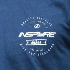 Marque Tshirt Inspyre Ride The Lightning Navy Blue -Vélos électriques Soldes tshirt inspyre ride the lightning navy blue 2