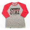 Marque Tshirt Stay Strong Miami Raglan Red/Grey -Vélos électriques Soldes tshirt stay strong miami raglan red grey