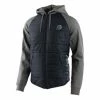 Marque Veste Zip Up Racing Matelassé TroyLee Designs Marine -Vélos électriques Soldes veste zip up racing matelasse marine